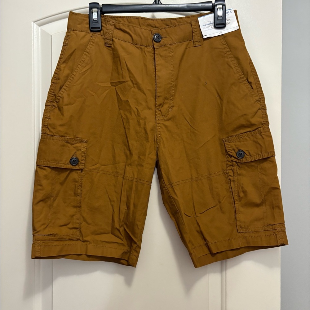 Arizona Jean Company Tan Cargo Shorts